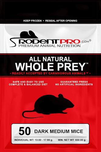 Order Frozen Mice Online, Dark Medium (50 Per Bag)